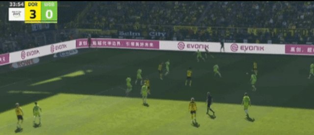 【德甲】哈兰德破荒双响，多特蒙德6比1沃尔夫斯堡
